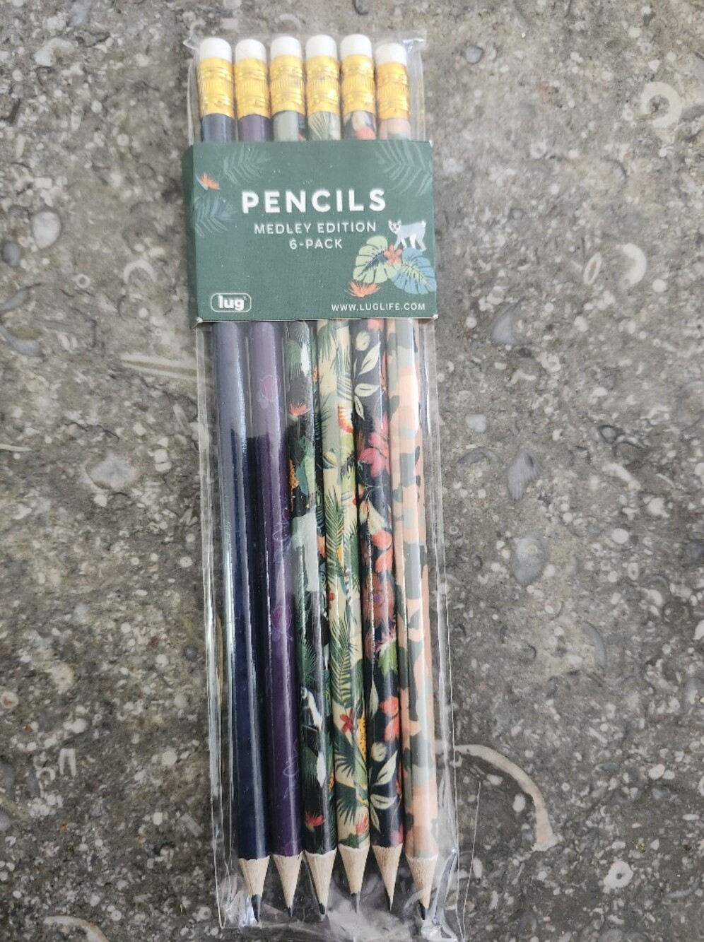 Lug - 6 Pack Pencils - Medley Edition